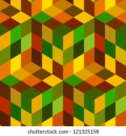 Resumen de mosaico hexágono.
