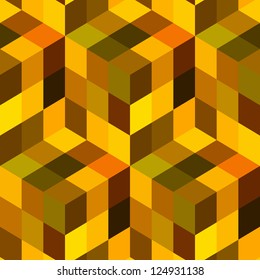Abstract hexagon mosaic.