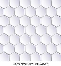 Abstract Hexagon Mosaic Background