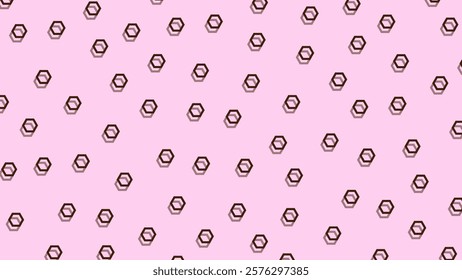 Abstract hexagon overlapping on background. Pattern hexagon.