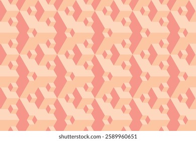 Abstract hexagon pattern background, seamless hexagon pattern with pastel color