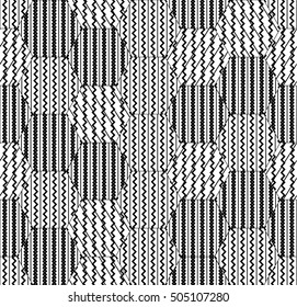 Abstract hexagon pattern. Pattern can be used for wallpaper, cover fills, web page background, surface textures. Vector linen texture.
