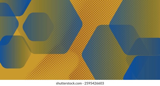 abstract hexagon pattern molecular sci fi scientific design tech innovation concept background