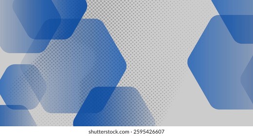 abstract hexagon pattern molecular sci fi scientific design tech innovation concept background