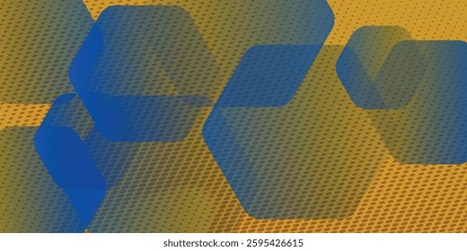 abstract hexagon pattern molecular sci fi scientific design tech innovation concept background