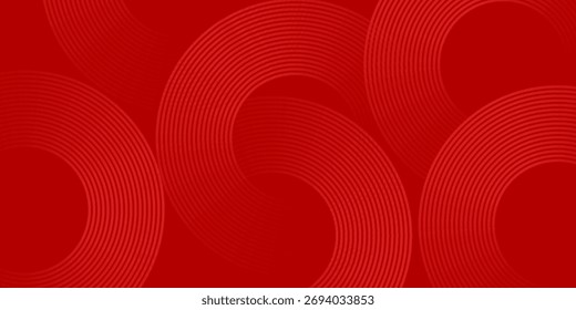 Abstract hexagon rendering of red abstract glass background simple