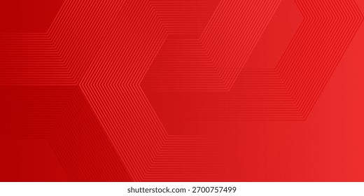 Representación Abstractas del hexágono de la ilustración de Vector de fondo de vidrio abstracto rojo