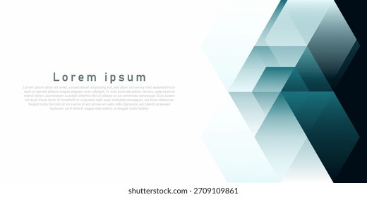 Fondo Abstractas de la forma del hexágono. Elementos hexagonales geométricos futuristas modernos. Diseño gráfico. Concepto de Ciencia y tecnología. Traje para médico, salud, Anuncio, Sitio web, presentación, negocio