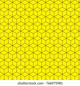 Abstract Hexagon or Square geometric pattern texture or background