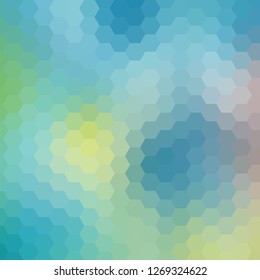abstract hexagon vector background. template for presentation. layout for advertising