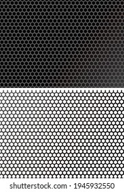 Abstract Hexagon Vector Pattern Bacground