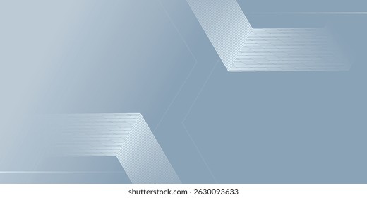 Abstract hexagon white and gray background. smooth abstract background, blurred pattern simple art abstract