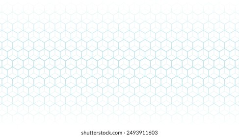 abstract hexagonal 3d shape pattern background design vector