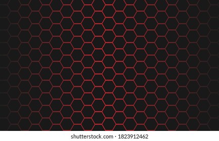 abstract hexagonal back ground  pattern