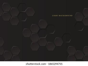 Abstract hexagonal background. Futuristic technology concept. vector illustration. Hex geometry pattern. Polished mosaic