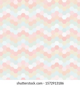 abstract hexagonal background.  pastel colors 