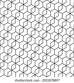 abstract hexagonal geometric pattern background