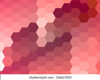 Abstract hexagonal honeycomb background