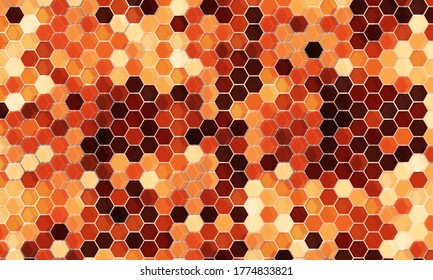 abstract hexagonal honeycomb background with overlapping style. Modern, minimalist, suitable for wallpapers, banners, backgrounds, cards, book illustrations, landing pages, etc.