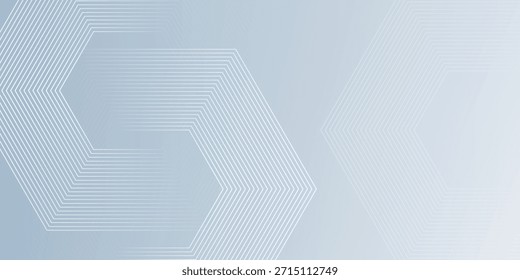 Líneas hexagonales Abstractas sobre un fondo gris, con el arte de la línea de la raya geométrica Perfecto para los carteles, los folletos, las cubiertas, los Sitios web, y los Anuncios.eps.10