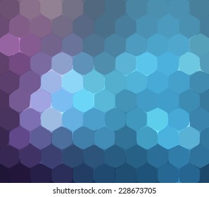 Abstract hexagonal molecule background. Futuristic, technology, biological, clean and modern style