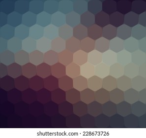 Abstract hexagonal molecule background. Futuristic, technology, biological, clean and modern style