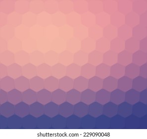 Abstract hexagonal molecule background. Futuristic, technology, biological, clean and modern style