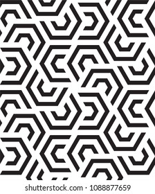 abstract hexagonal pattern