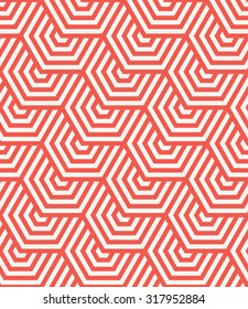 abstract hexagonal pattern. seamless vector background. each detail in separate layer.