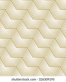 abstract hexagonal pattern. seamless vector background. each detail in separate layer.