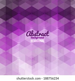 Abstract hexagonal Shape Background for Business / Print / Web Design / Print / Presentation