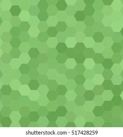 Abstract hexagonal tile mosaic background design - vector illustration