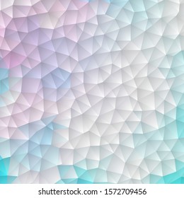 Abstract hexagons vector background. Geometric vector illustration. Creative design template. Pink, blue, white colors.