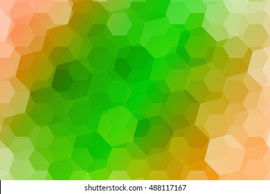 Abstract hexagons vector background. multicolor color geometric vector illustration. Creative design template. For your design, business