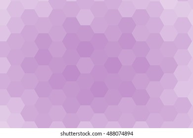 Abstract hexagons vector background. purple color geometric vector illustration. Creative design template. For your design, business