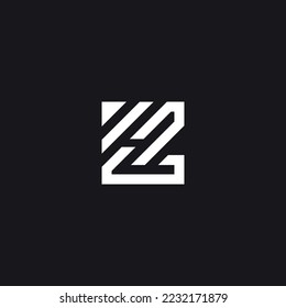 Abstract HG, GH, H, G Letters Logo Initial Based Monogram Icon Vector.