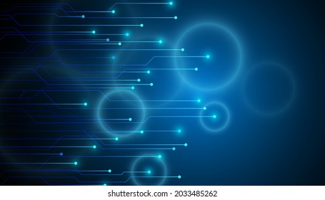 Abstract hi tech. Abstract digital background with technology. Vector abstract technology.