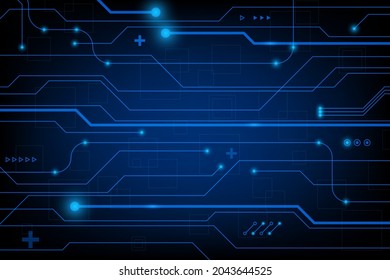 Abstract hi tech. Abstract digital background with technology. Vector abstract technology.