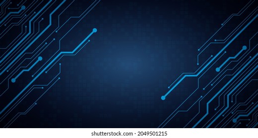 Abstract hi tech. Abstract digital background with technology. Vector abstract technology.
