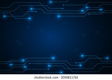 Abstract hi tech. Abstract digital background with technology. Vector abstract technology.