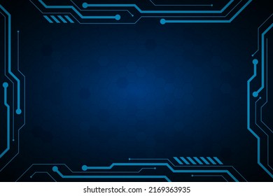 Abstract hi tech. Abstract digital background with technology. Vector abstract technology.
