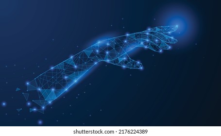 Abstract hi tech. Abstract digital background with technology. Vector abstract technology.	