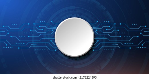 Abstract hi tech. Abstract digital background with technology. Vector abstract technology.	