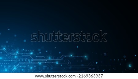 Abstract hi tech. Abstract digital background with technology. Vector abstract technology.

