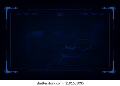 abstract hi tech futuristic template design background