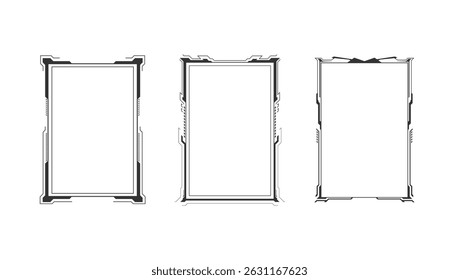 abstract hi tech futuristic template design layout background	
