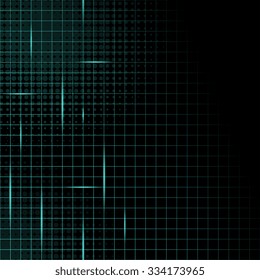 Abstract hi tech grid vector background