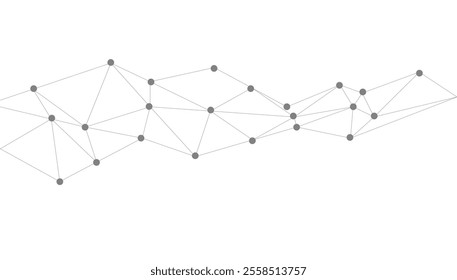 Abstract Hi Tech Mesh Network Background Design. Graphic design elements and resources concept vector art