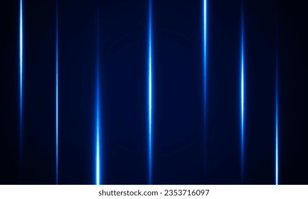 Abstract High speed Arrow Light fire blue out technology background Hitech communication concept innovation background.