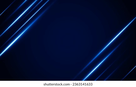 Resumen Flecha de alta velocidad Luz de fuego fondo de tecnología de salida azul Hitech concepto de comunicación fondo de innovación.